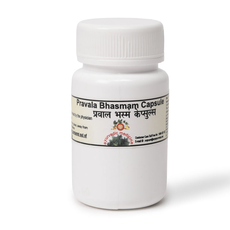 Pravala Bhasmam Capsule 15 Nos Container image 1