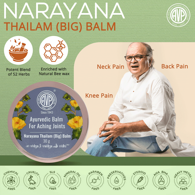 Narayana Thailam Pain Relief Balm 30g image 2