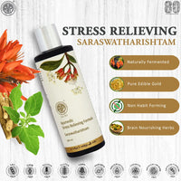 Saraswatharishtam 200 ML | Stress Relief & Emotional Balance | Ashwagandha and Brahmi thumbnail 3