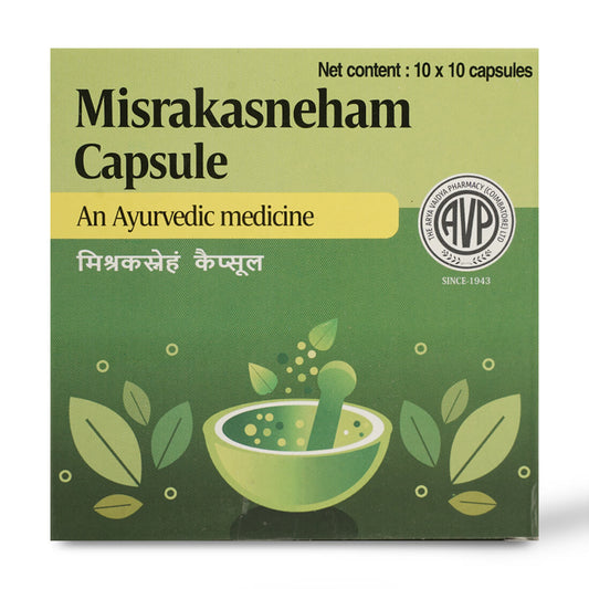 AVP Misraka Sneham 100 Capsule 100 for Digestive Health