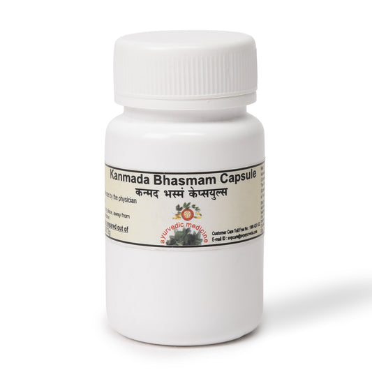 Kanmada Bhasmam Capsule 15 Nos Container
