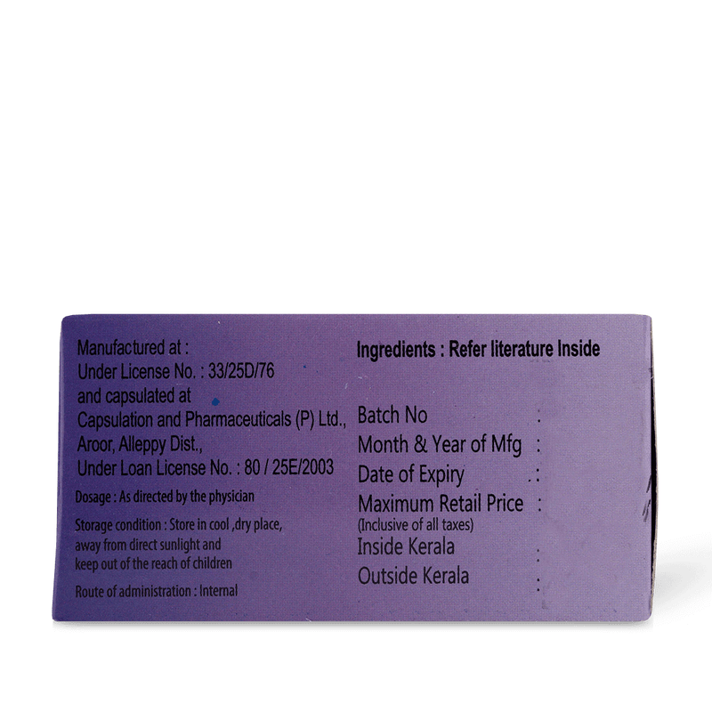 Gandha Thailam Gel Capsule – 100(10 Strips) image 4