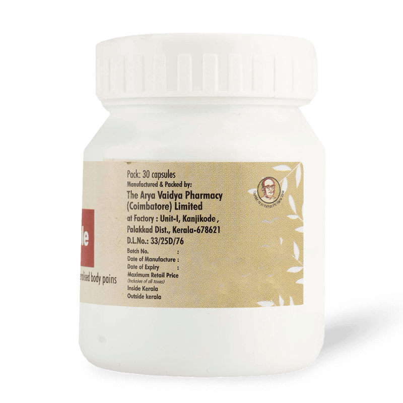 Flash Capsule Flash Capsule 30 – Ayurvedic Pain Relief Capsule – avpayurveda