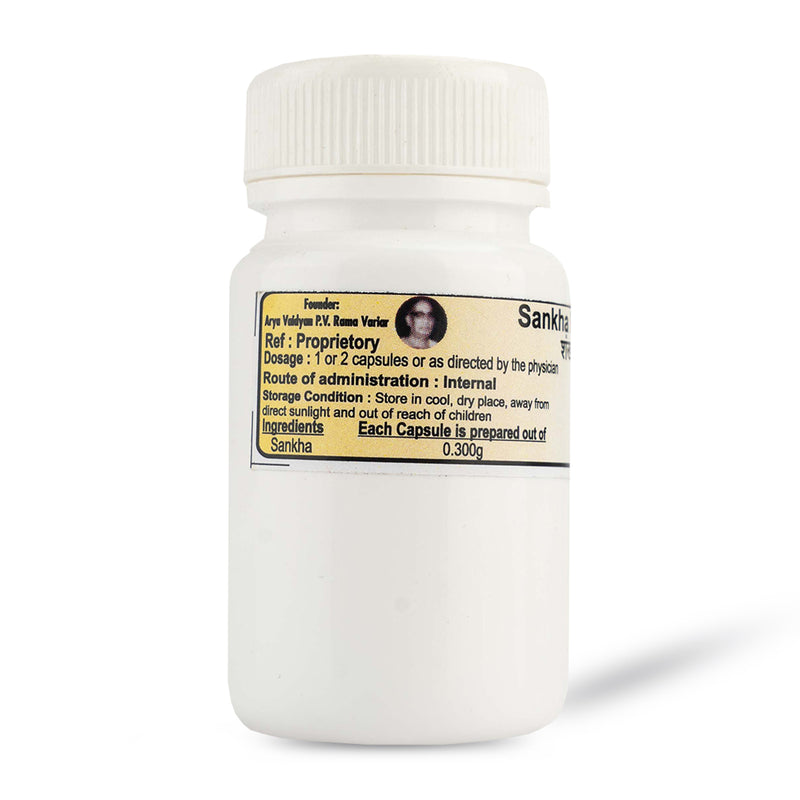 Sankha Bhasmam Capsule 15 Nos Container image 2