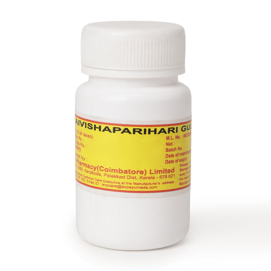 Kaivishaparihari Gulika - 10 Tablets Container