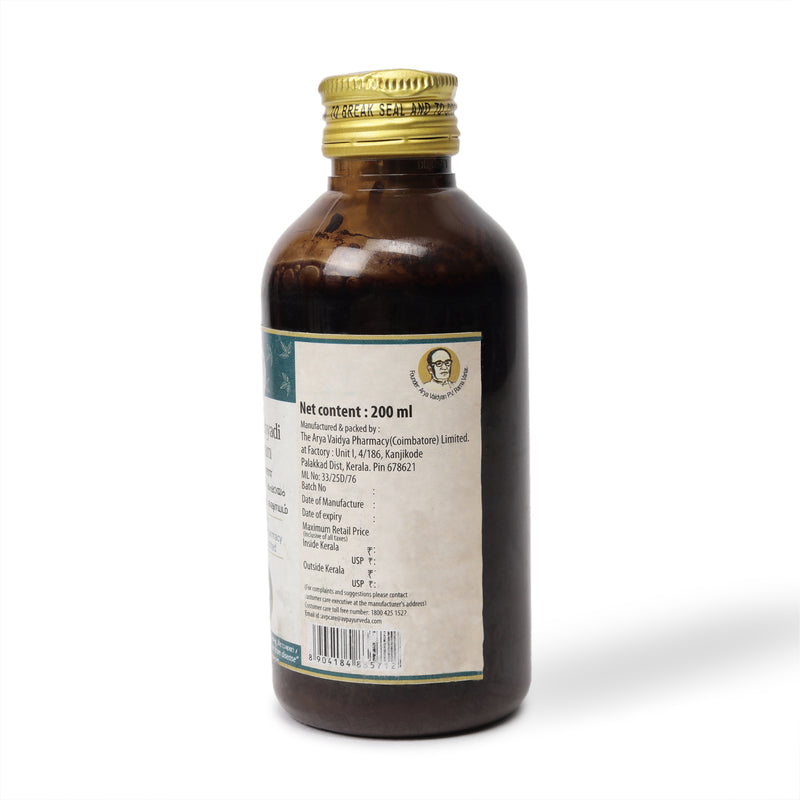 Vasaguluchyadi Kashayam 200 ML image 2