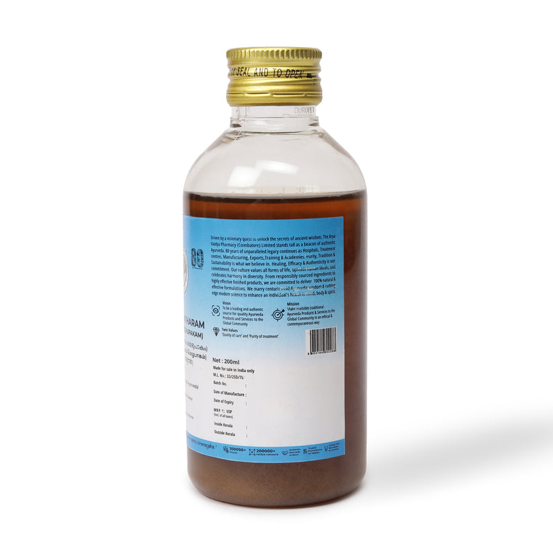 Dhanwantharam Thailam (Mezhupakam) 200 ML image 2