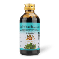 Neelibringadi Coconut Oil 200ml | Heathy nourished hair thumbnail 2