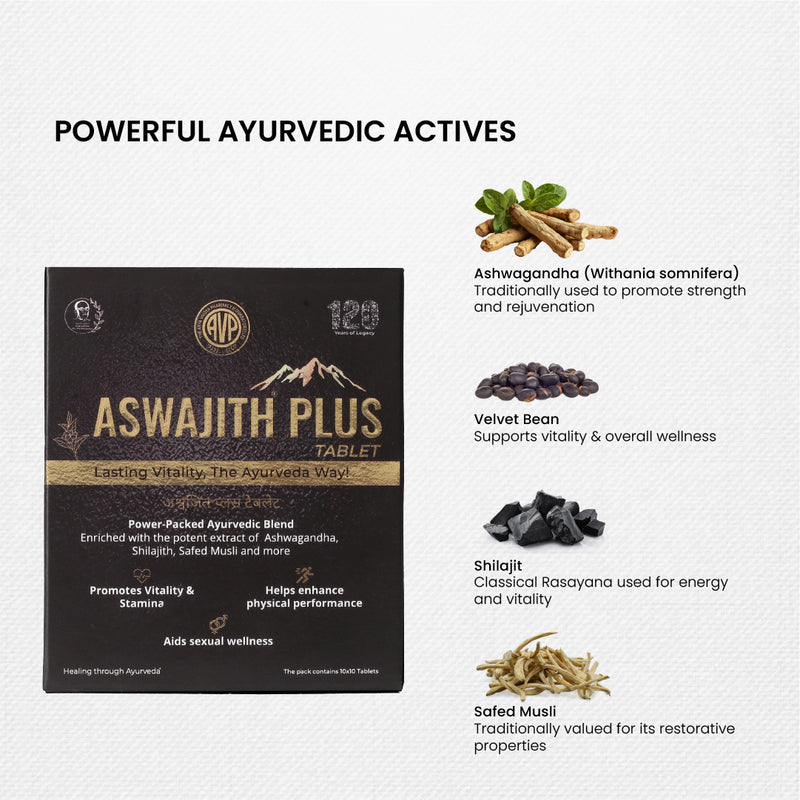 Aswajith Plus Tablet | 100 Tabs image 2