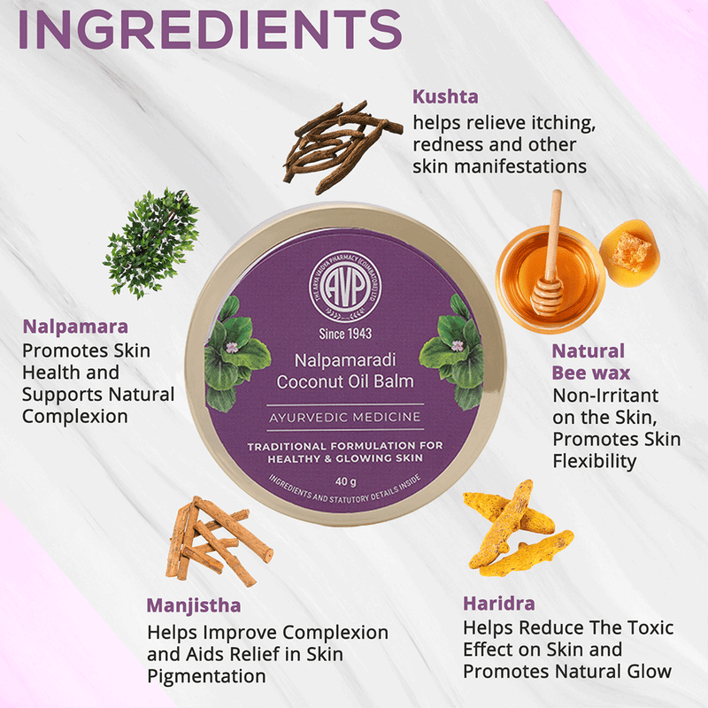 Nalpamaradi Skin Brightening Coconut Oil Balm image 4