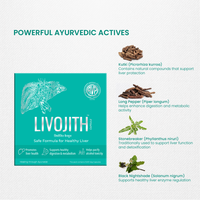 Livojith Capsules 100 Tablets for Liver Health thumbnail 6