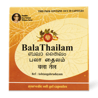 Bala Thailam Gel Capsule 100 thumbnail 1