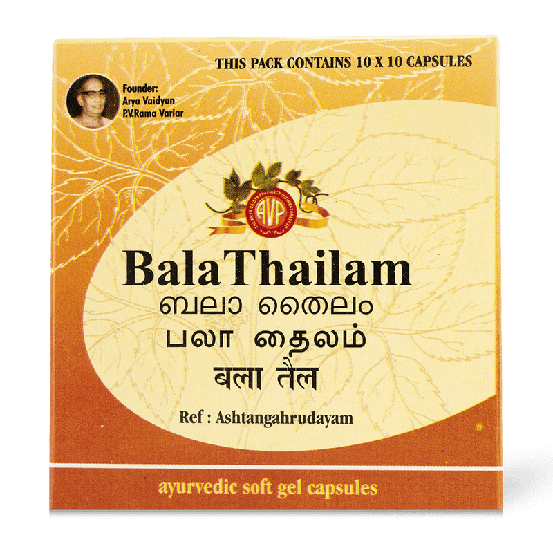 Bala Thailam Gel Capsule 100 image 1