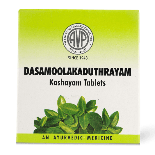 Dasamoolakaduthrayam Kashayam Tablets – 10 nos Strip