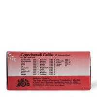 GOROCHANADI GULIKA – 100 Tablets | Fever Remedy thumbnail 4