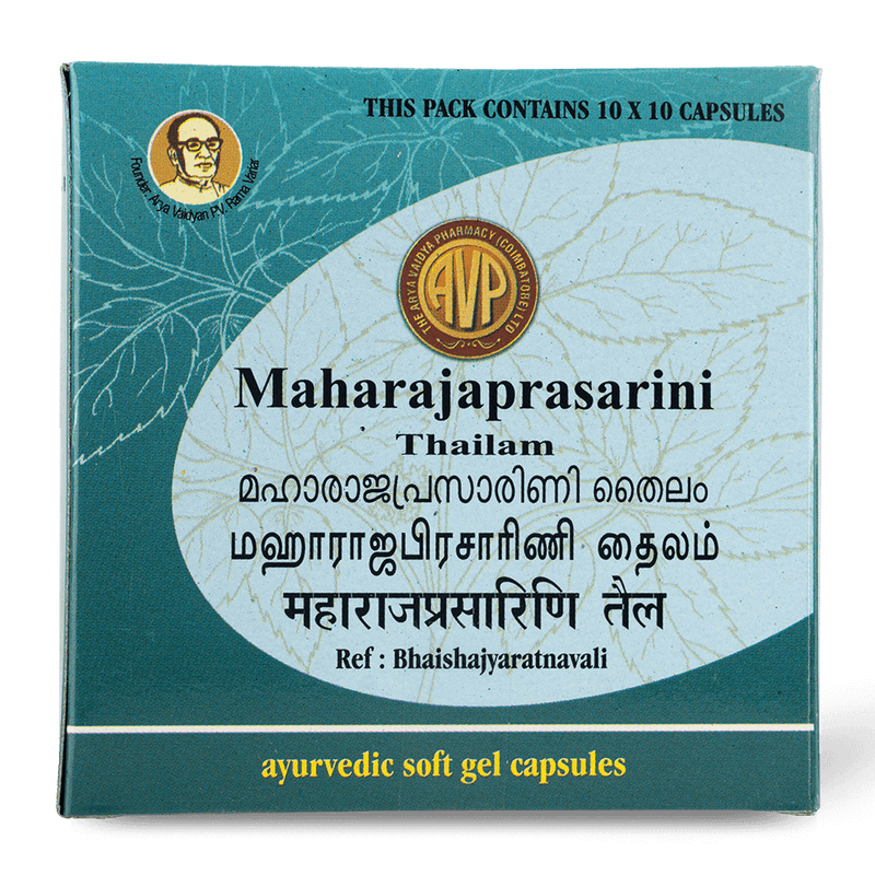Maharajaprasarini Gel Capsule 100 (10 Strips) image 1