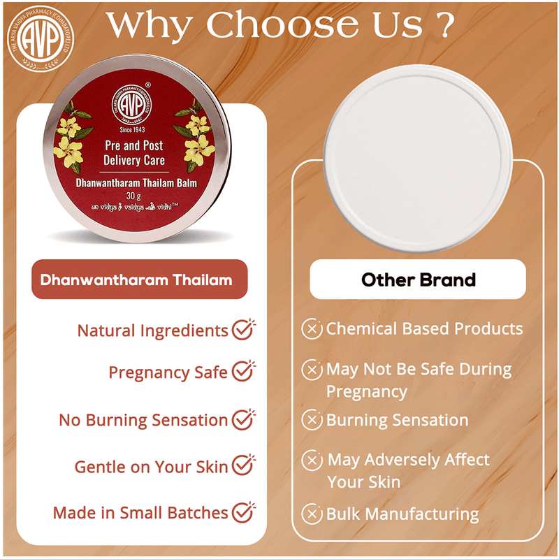 Dhanwantharam Thailam Pain Relief Balm Ideal For Pre Partum And Post Partum Joint Pain, Knee Pain, Muscle Strain, Cramps And Sprains image 5