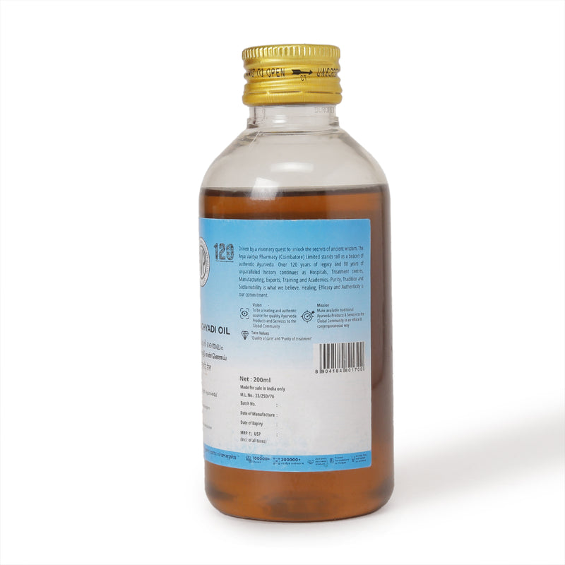 Balaguluchyadi Thailam 200 ML image 3