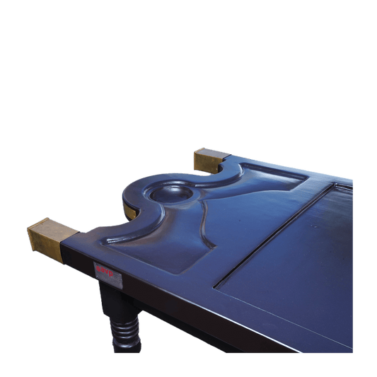 Avp Traditional Single Piece Wooden Massage Bed With Medicinal Wood For Ayurvedic Massage And Treatment