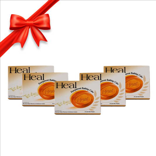 Heal Transparent Bathing Cake - Pack of 5