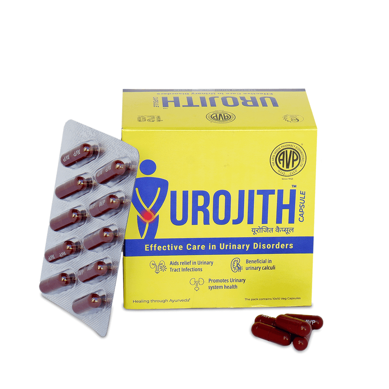 Uront Capsule Urojith Capsule 100 – Herbal Urinary Health Supplement – avpayurveda