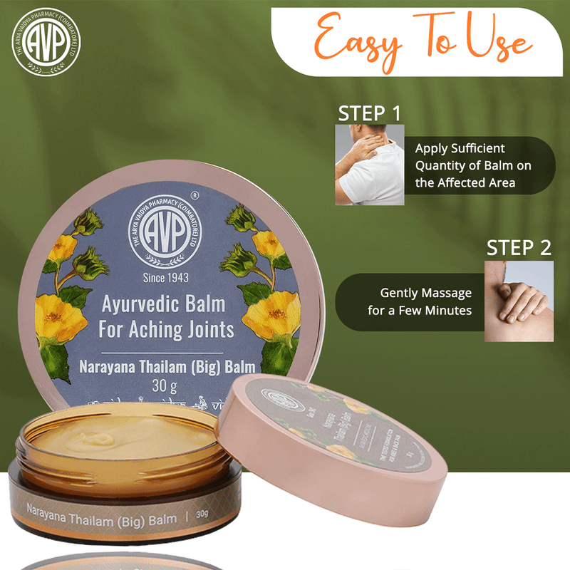 Narayana Thailam Pain Relief Balm 30g image 6