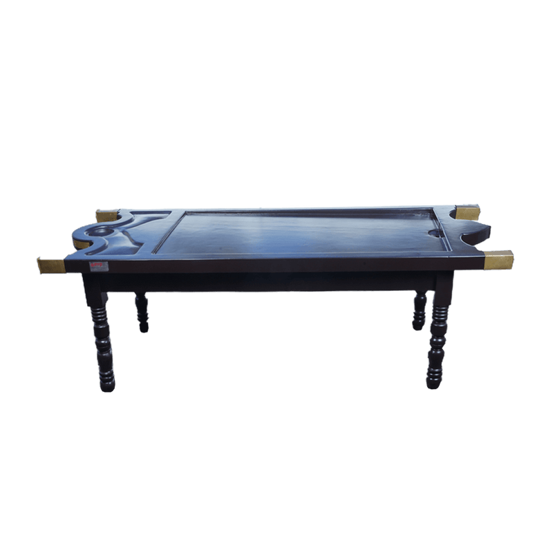 Avp Traditional Single Piece Wooden Massage Bed With Medicinal Wood For Ayurvedic Massage And Treatment image 4