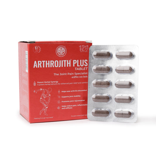 Arthrojith Plus Tablets 100 | Joint & Muscle Pain Relief Ayurvedic Medicine