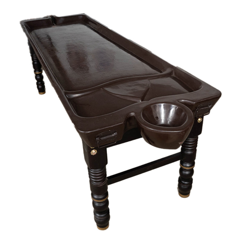 Avp Fibre Or Frp Massage Bed For Ayurvedic Massage And Treatment image 1