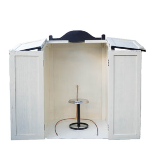 Avp Wooden Steam Box (Sitting Position) For Steam Bath Post Ayurvedic Massage