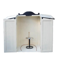 Avp Wooden Steam Box (Sitting Position) For Steam Bath Post Ayurvedic Massage