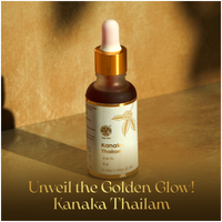 Kanaka Thailam 30 ML | Day Face Serum with Red Sandalwood and herbs| Skin Tone Lightening thumbnail 4