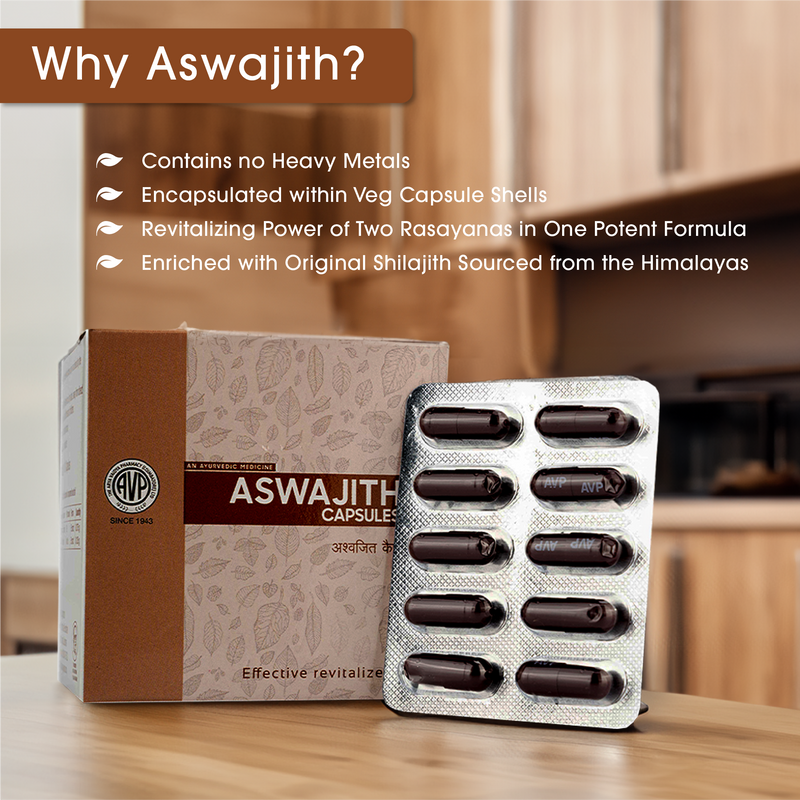 Aswajith Capsules 100 caps image 2