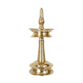 Avp Nilavilakku White Metal (Handmade) For Ayurvedic Treatment, Pooja And Traditional Rituals And Ceremonies