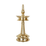 Avp Nilavilakku White Metal (Handmade) For Ayurvedic Treatment, Pooja And Traditional Rituals And Ceremonies thumbnail 1