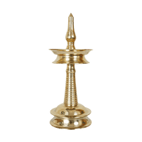 Avp Nilavilakku White Metal (Handmade) For Ayurvedic Treatment, Pooja And Traditional Rituals And Ceremonies