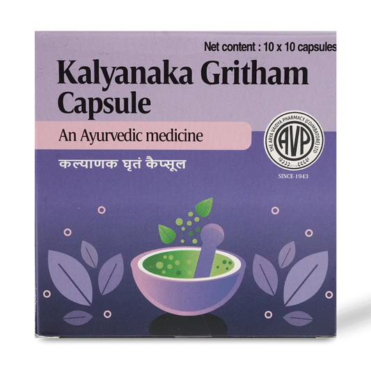 Kalyanaka Gritham Capsule 10 nos strip
