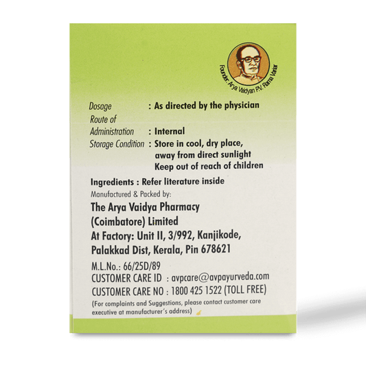 Manjishtadi Kashayam Tablets