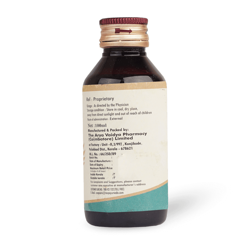 Vathasamana Thailam 100ML image 2