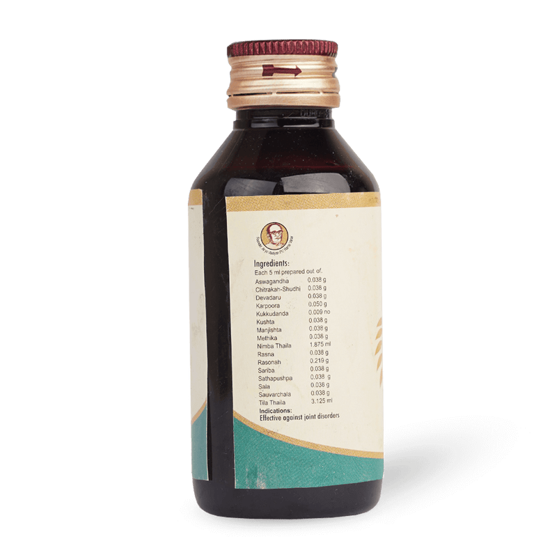 Vathasamana Thailam 100ML image 3