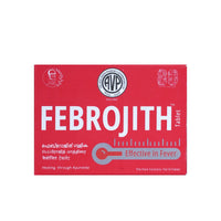 Febrojith Tablets - 10 Strips | Fever, Cough & Cold Relief thumbnail 1