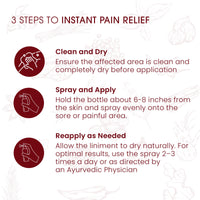 Arthrojith Liniment 60ML | Muscle & Joint Pain Relief | Ayurvedic Spray thumbnail 6