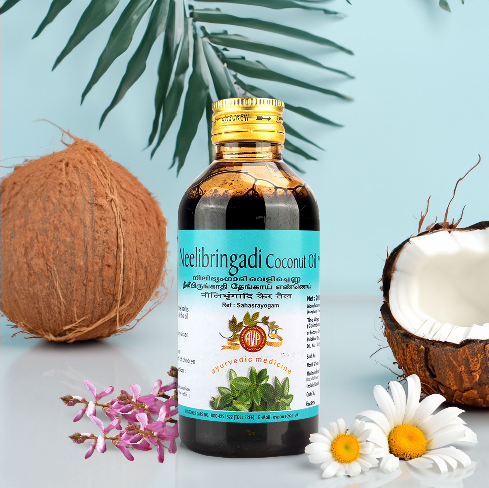 Neelibringadi Coconut Oil